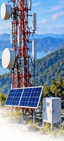 Visual Communication Network & Tower Infrastructure dari Company Profile AIMS 2026 R1